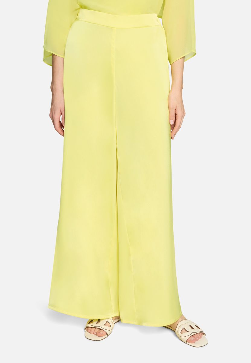 Elegante Weit Geschnittene Marlene-Hose