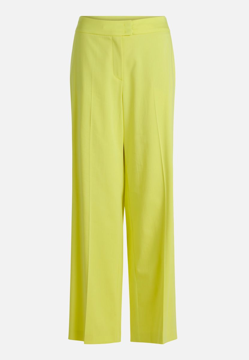 High-Waist Businesshose mit Weitem Bein