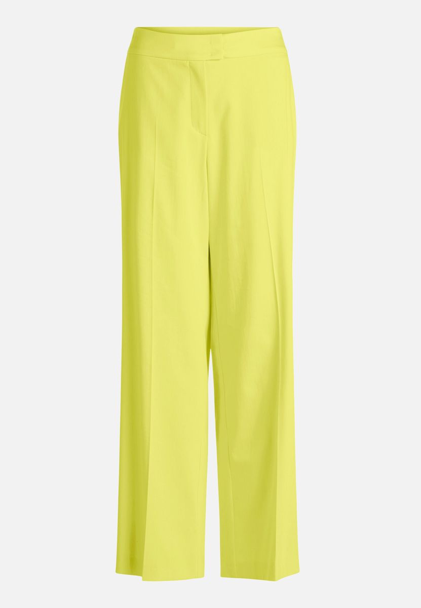 High-Waist Businesshose mit Weitem Bein