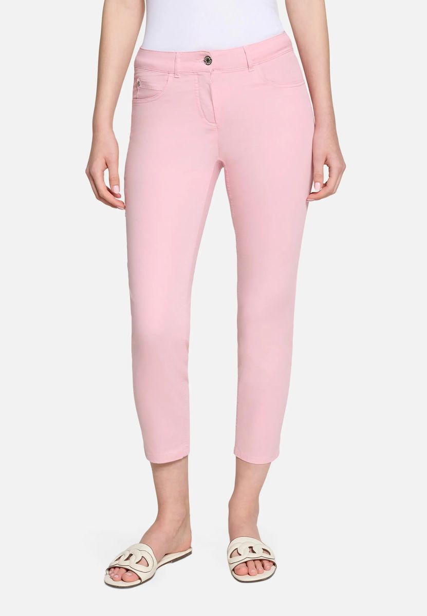 Verkürzte Relaxed-Fit-Hose mit niedriger Leibhöhe