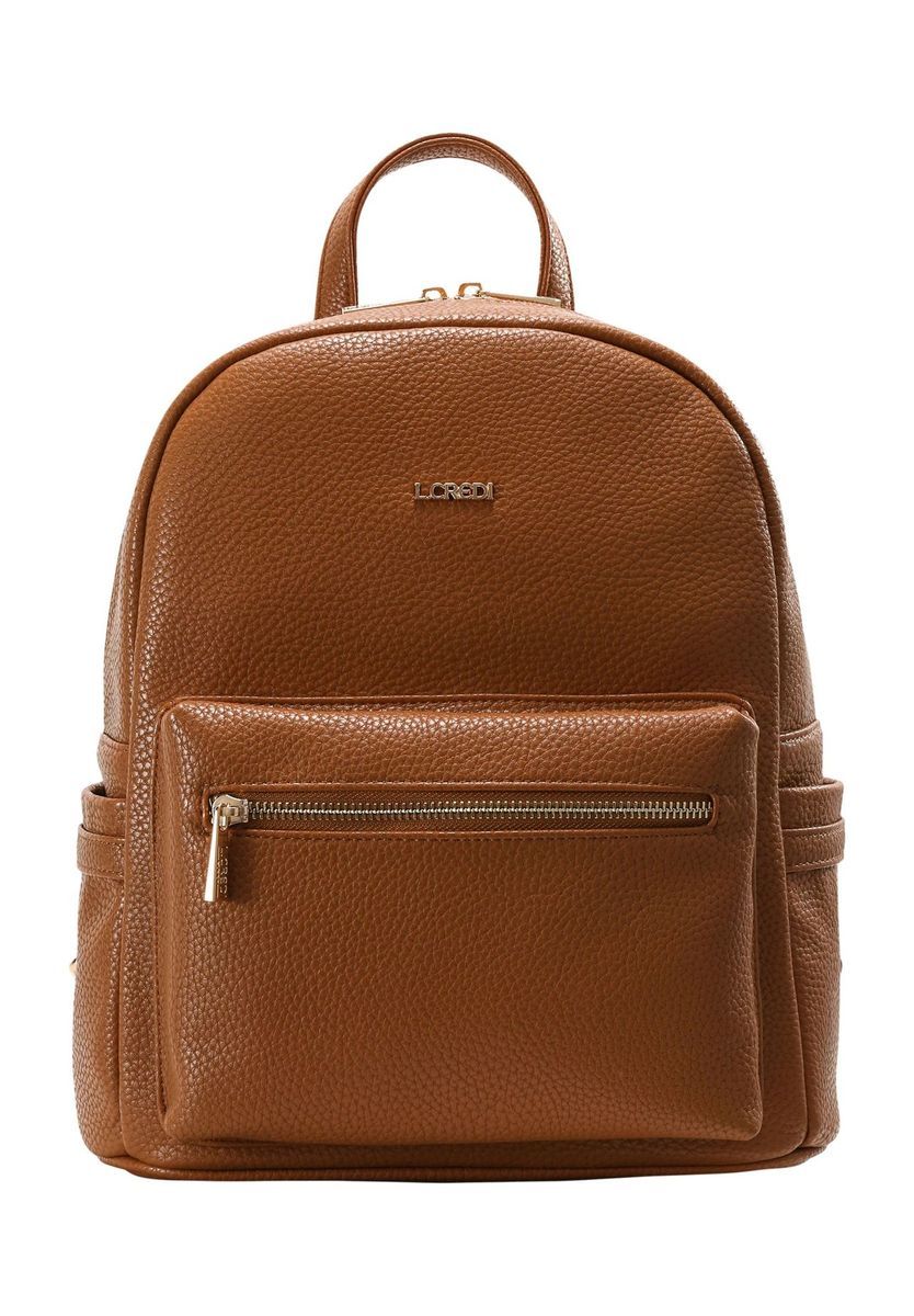 Rucksack aus genarbtem Kunstleder