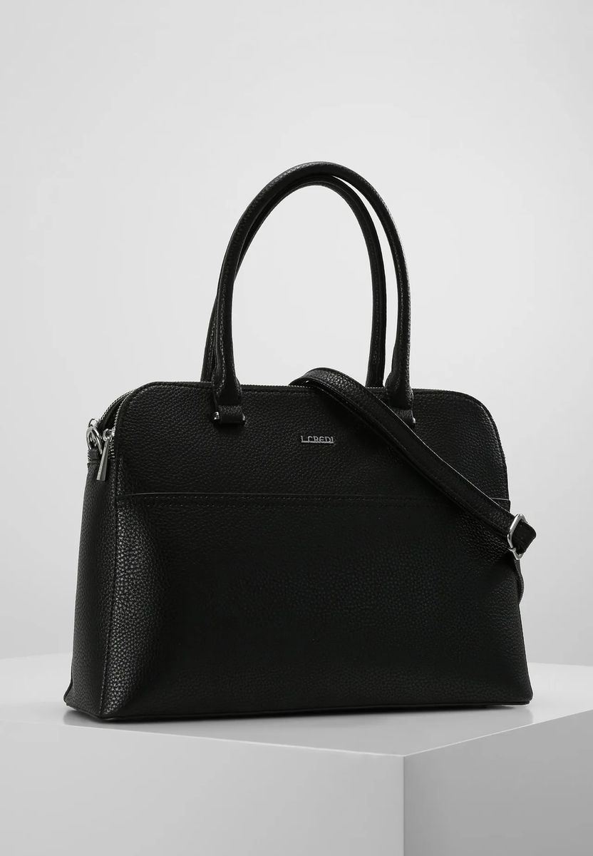Strukturierte Handtasche aus Kunstleder