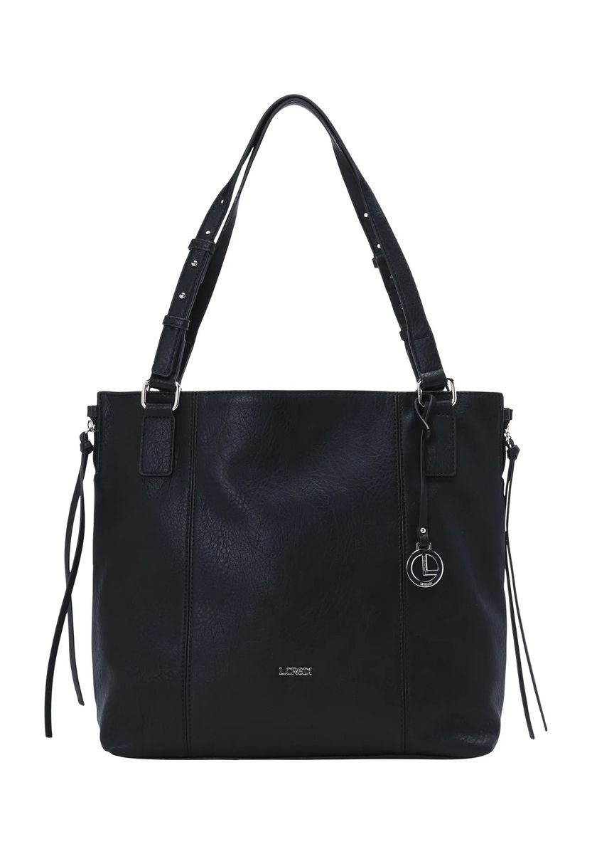 Schlichte Shopper-Tasche in Lederoptik