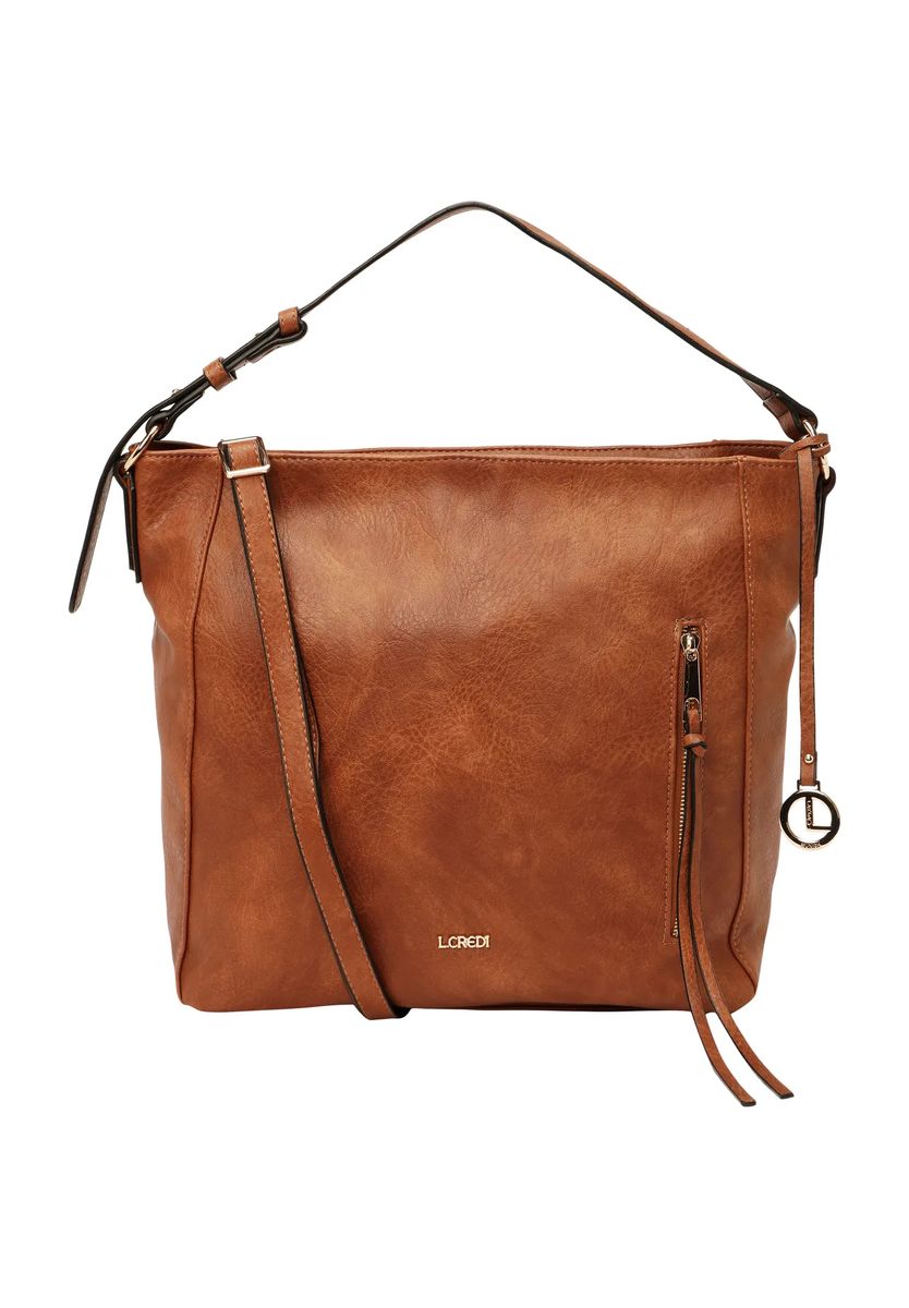 Vielseitige Beuteltasche mit abnehmbarem Gurt