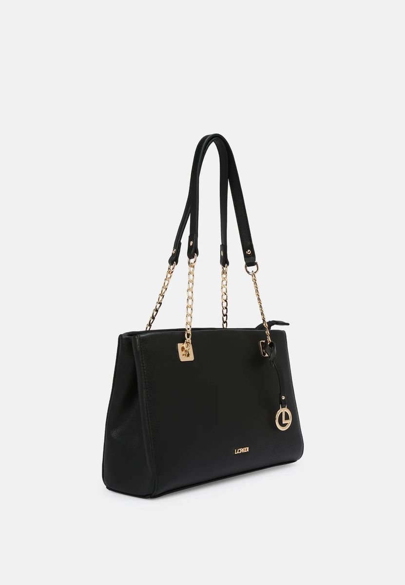 Elegante Shopper-Tasche mit Kettenriemen