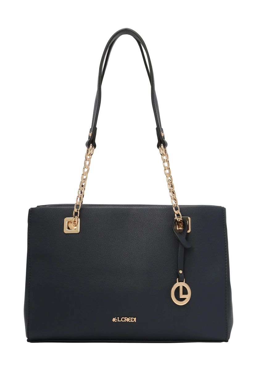 Klassischer Shopper mit Kettendetails