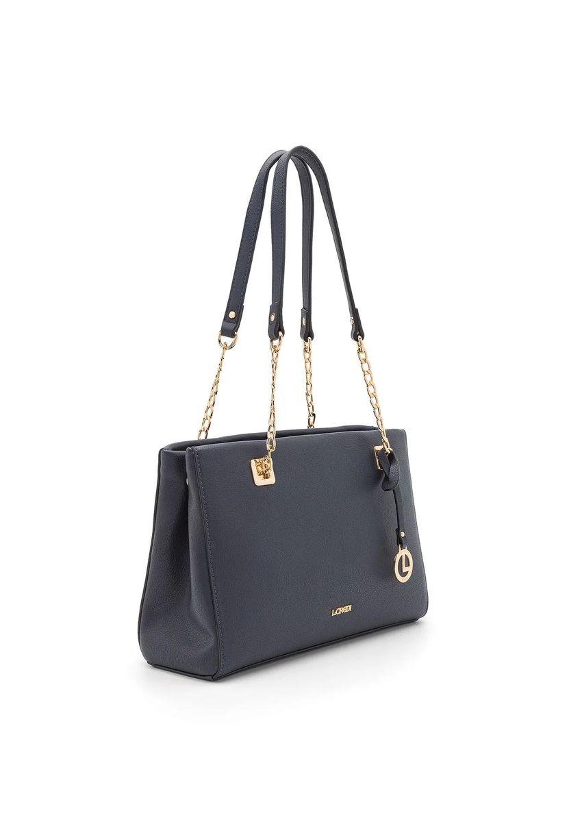 Klassischer Shopper mit Kettendetails