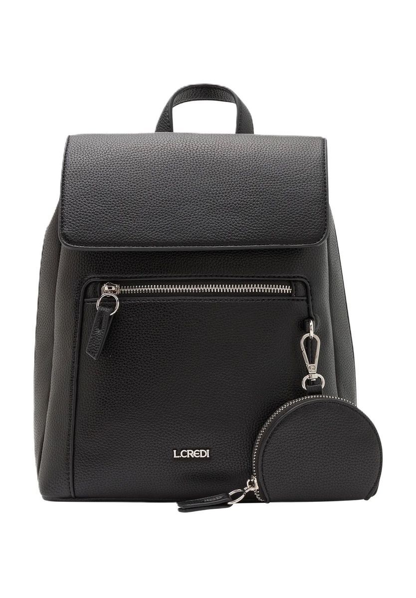 Eleganter City-Rucksack in Lederoptik