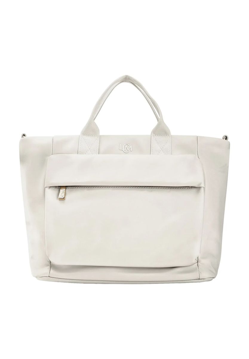 Minimalistische Shopper-Tasche aus Kunstleder