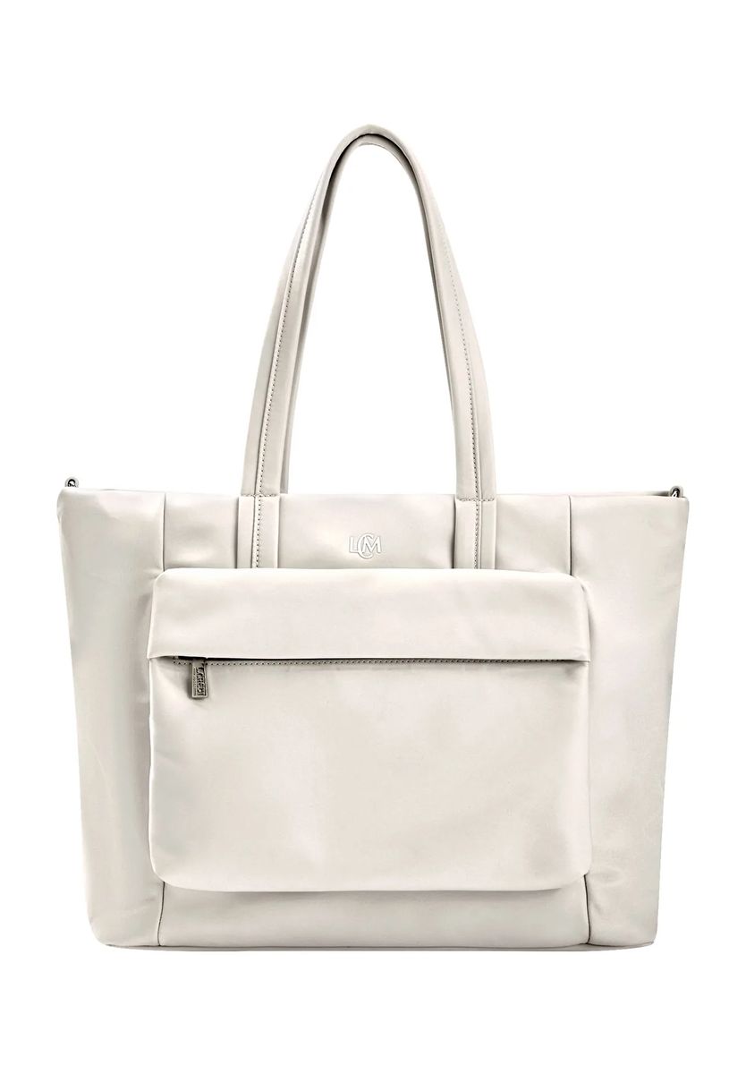 Minimalistische Shopper-Tasche aus Kunstleder
