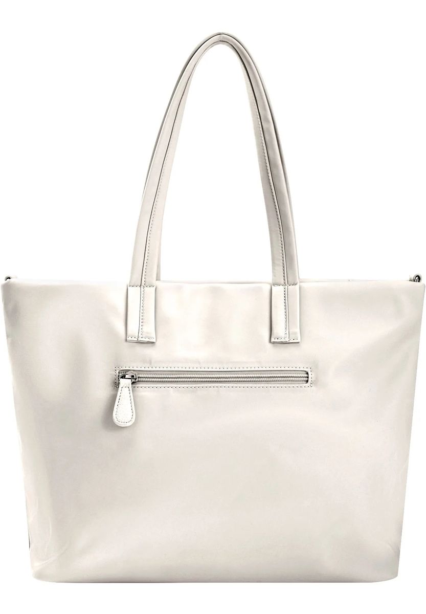 Minimalistische Shopper-Tasche aus Kunstleder