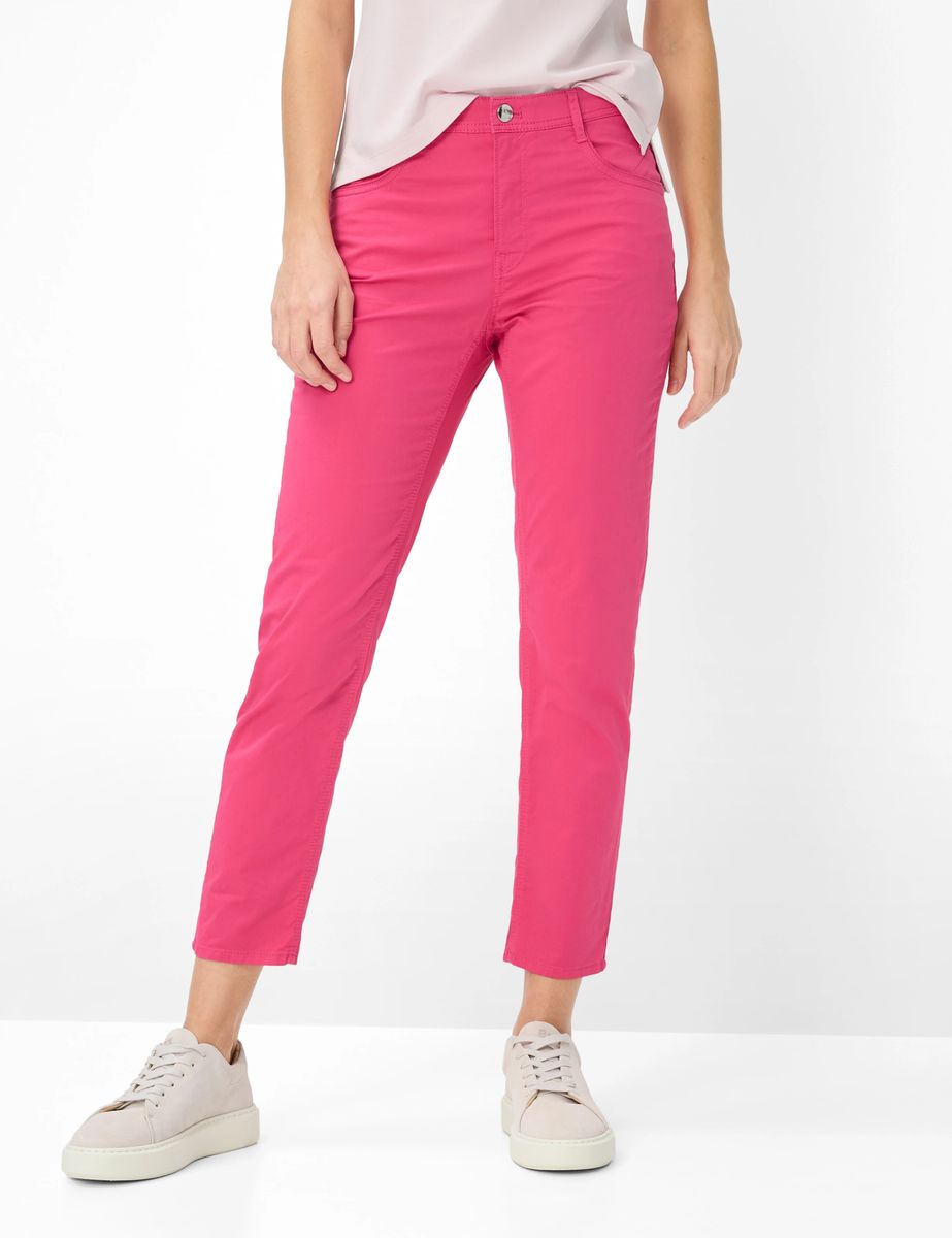 Leichte Slim Leg Cropped Hose