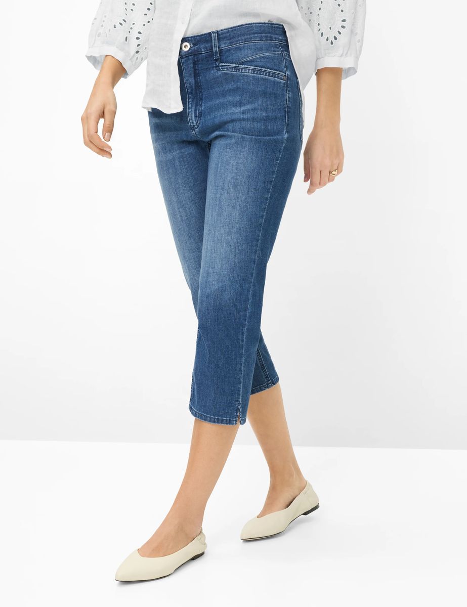 Leichte Caprihose im Regular Fit