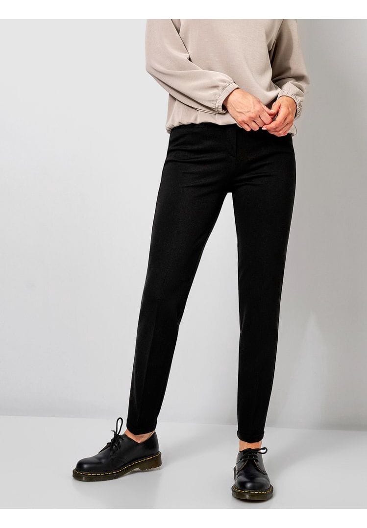 Slim-Fit Jersey-Hose in 7/8-Länge