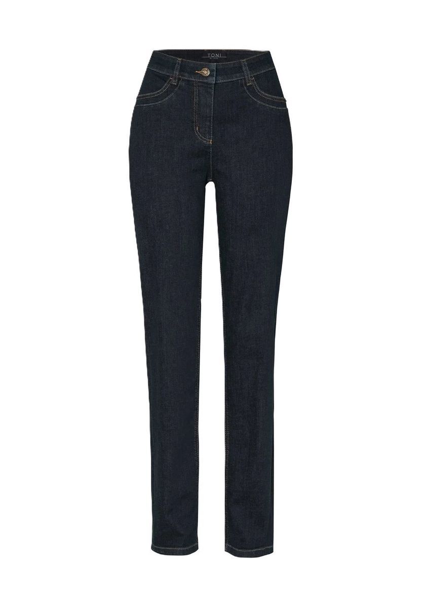 Klassische High-Waist Slim Jeans