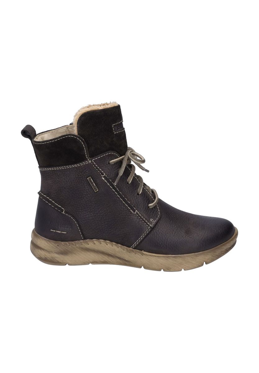 Wasserfeste Leder-Schnürstiefel