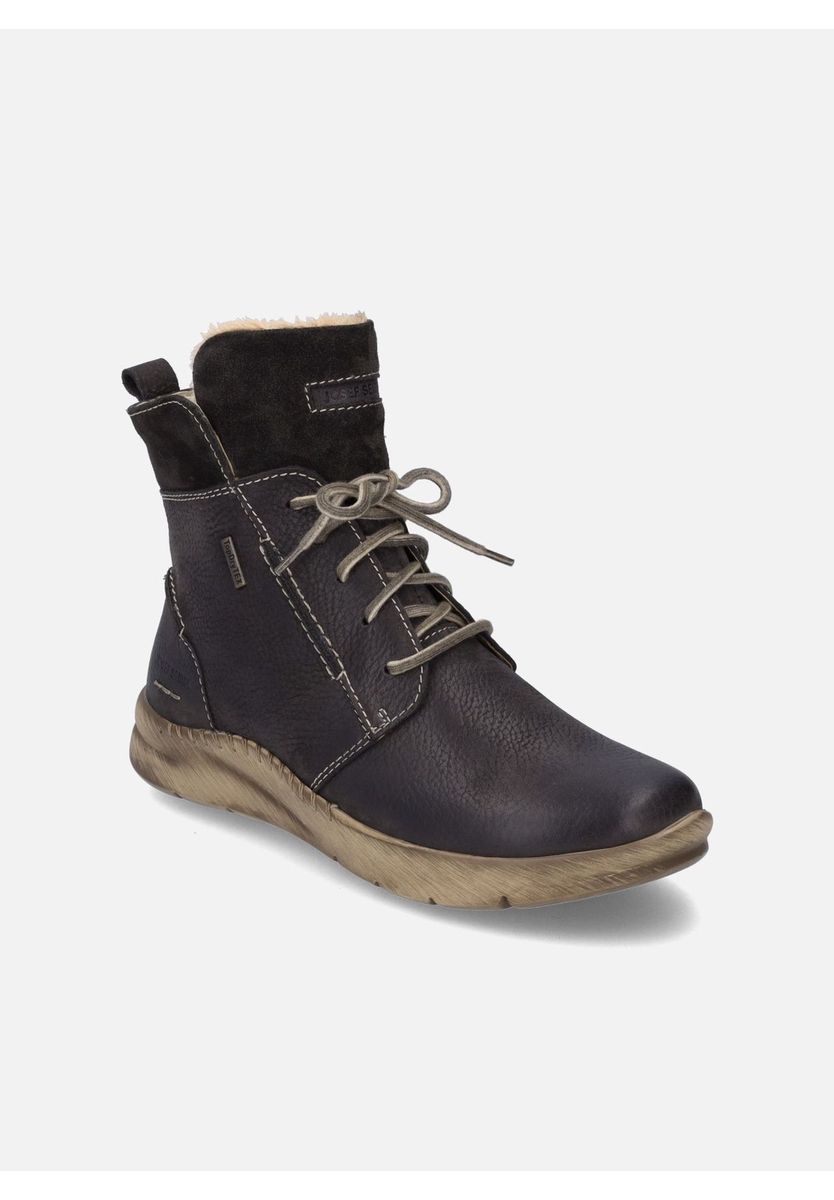 Wasserfeste Leder-Schnürstiefel