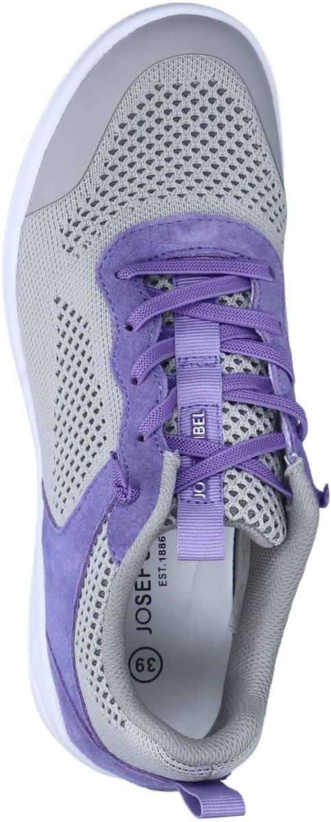 Sportliche Mesh- und Wildledersneaker