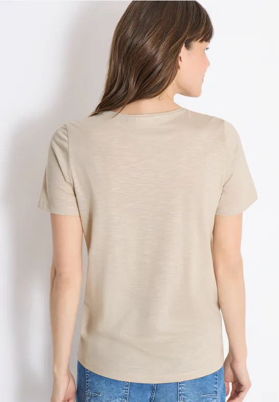 Essentielles Slub-Jersey T-Shirt