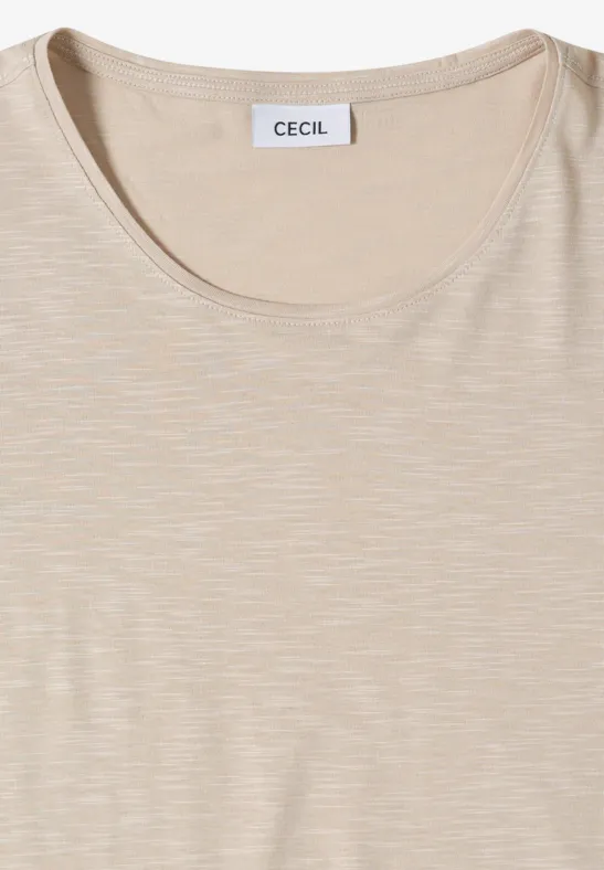 Essentielles Slub-Jersey T-Shirt