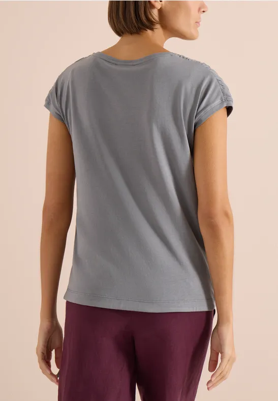 Soft-Shirt mit U-Boot-Ausschnitt