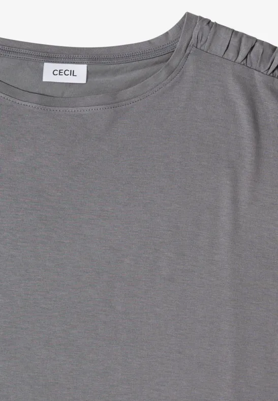 Soft-Shirt mit U-Boot-Ausschnitt
