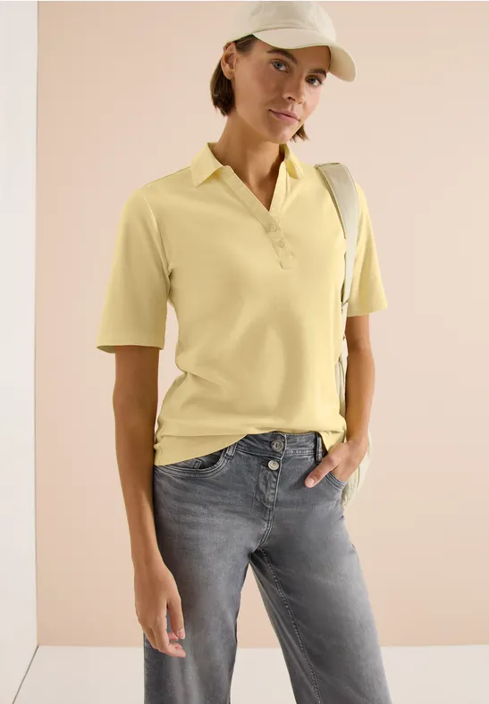 Klassisches Kurzarm-Polo aus Baumwolle