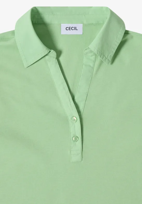 Klassisches Kurzarm-Baumwoll-Poloshirt