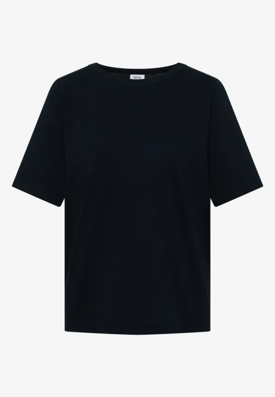Gestreifte und Unifarbene Basis-T-Shirts