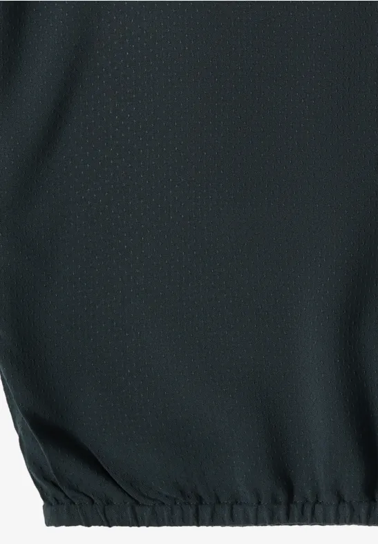 Strukturierte Bluse mit Bindebändern