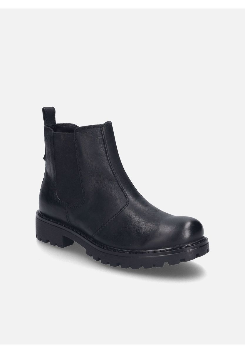 Leder-Chelsea-Boots mit Profilsohle