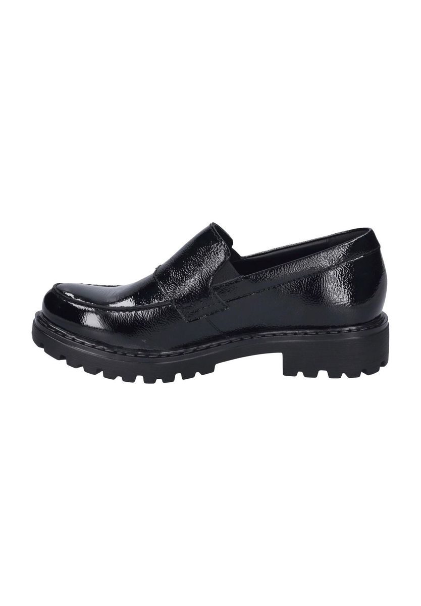 Robuste Loafer aus Lackleder