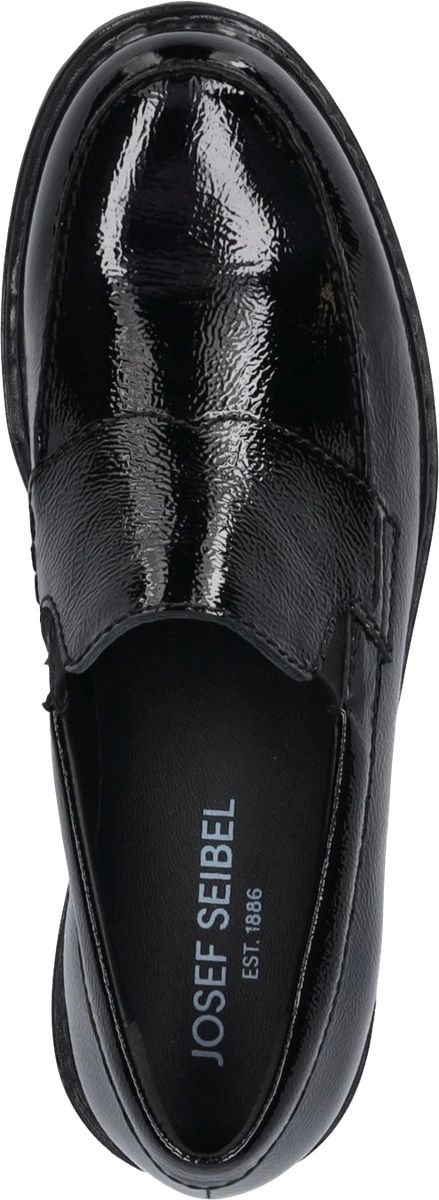 Robuste Loafer aus Lackleder