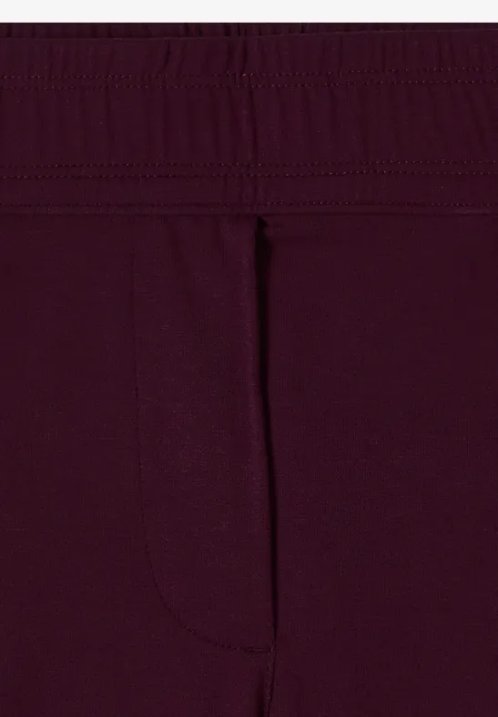 Schmale Jerseyhose mit Dehnbund
