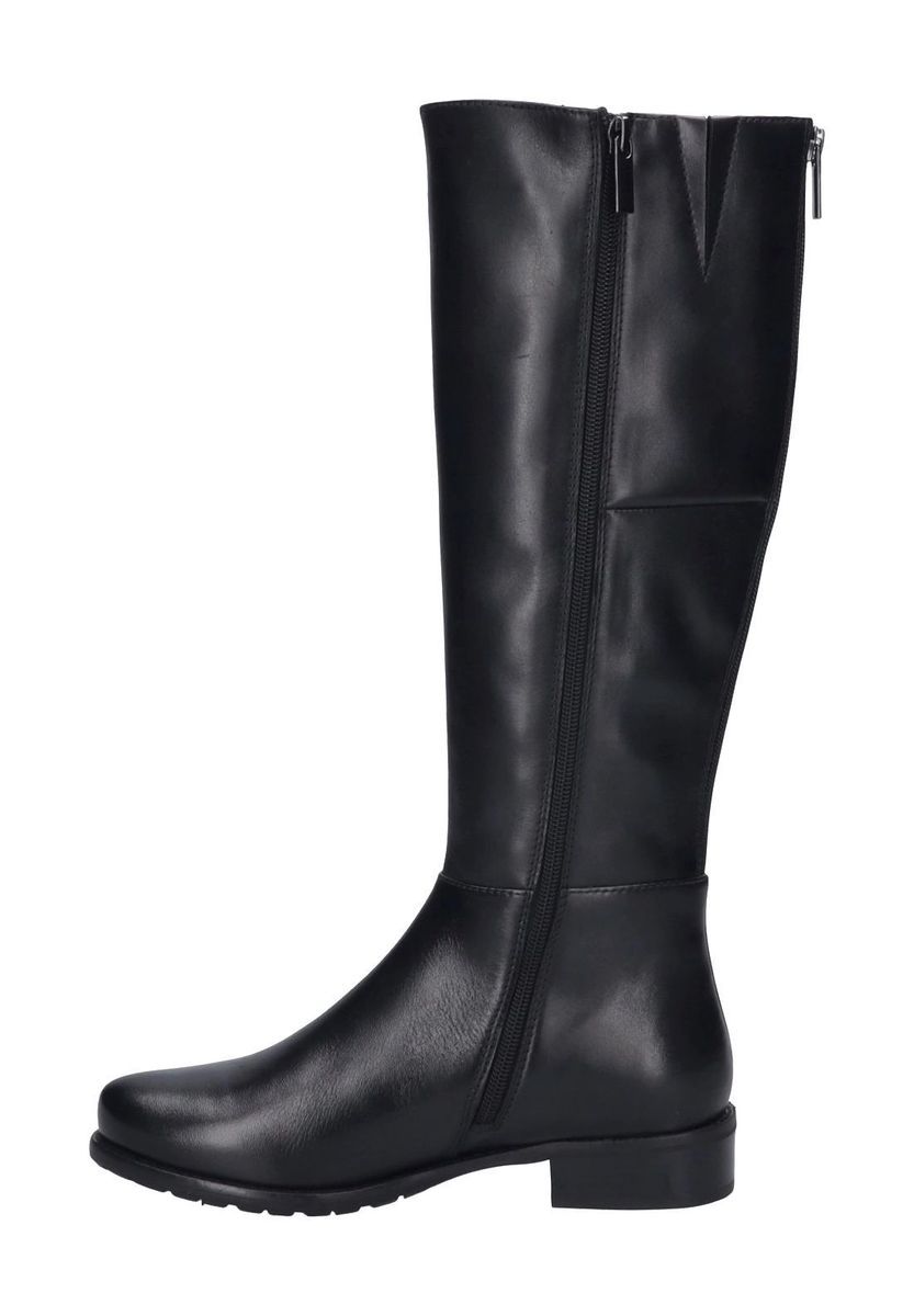 Zeitlose kniehohe Lederstiefel