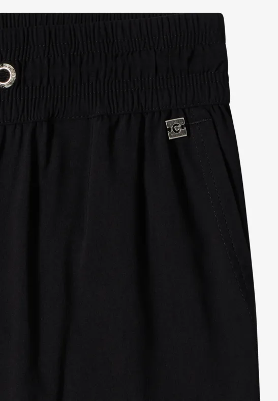 Slim Leg Jerseyhose mit Tunnelzug