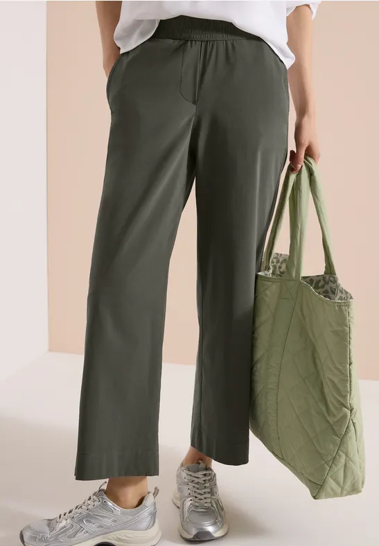 Weite High Waist Hose im Loose Fit