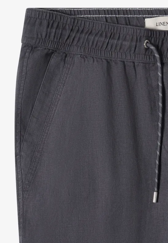 Legere Slim-Leg Leinenhose