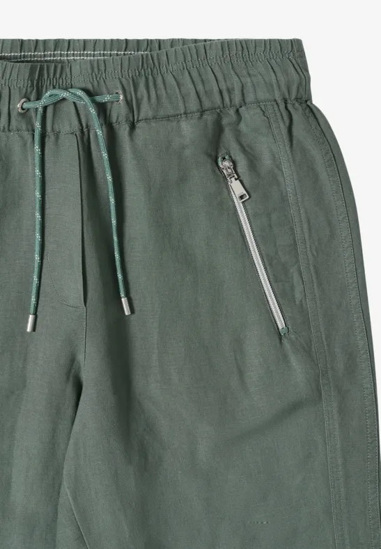 Loose Fit Leinenmix Hose