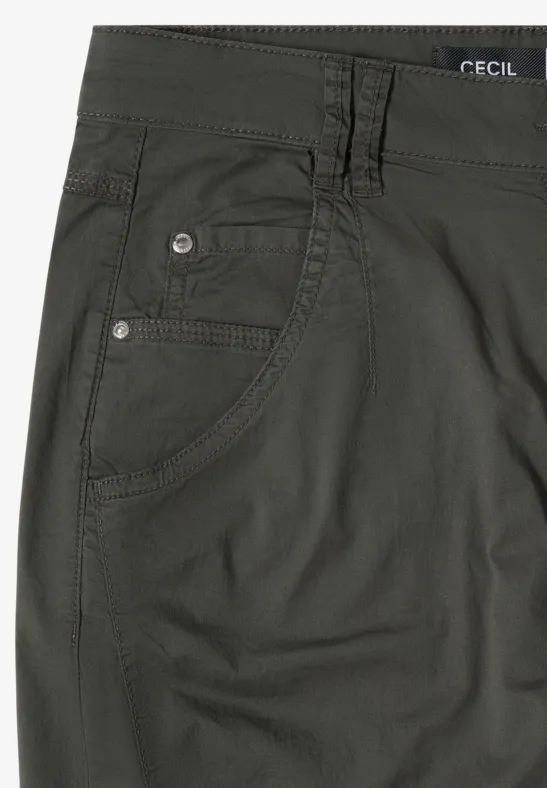 Mid Waist Barrel-Leg Hose