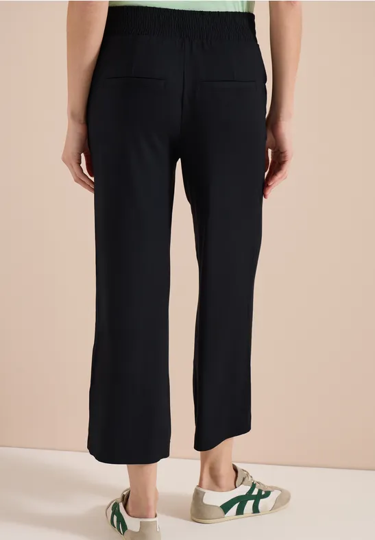 High Waist Wide Leg Culotte