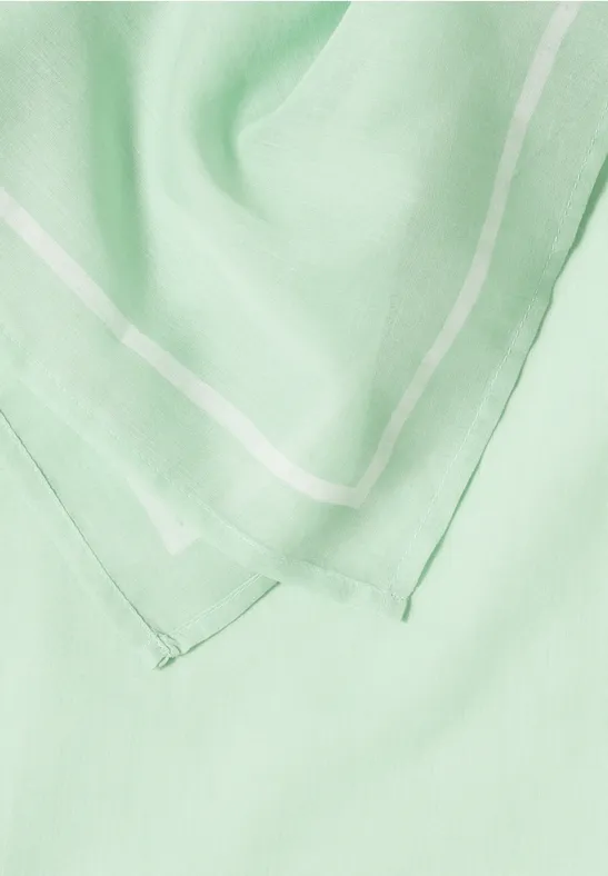 Baumwollbandana mit Tape-Detail