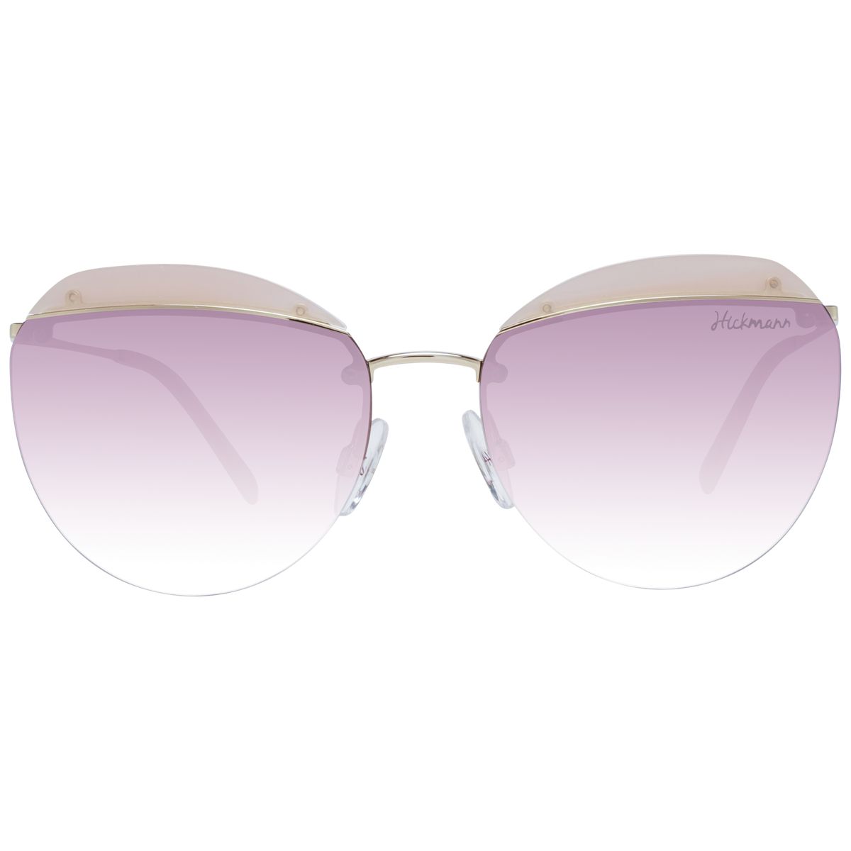 Randlose Schmetterling-Sonnenbrille mit Verlauf
