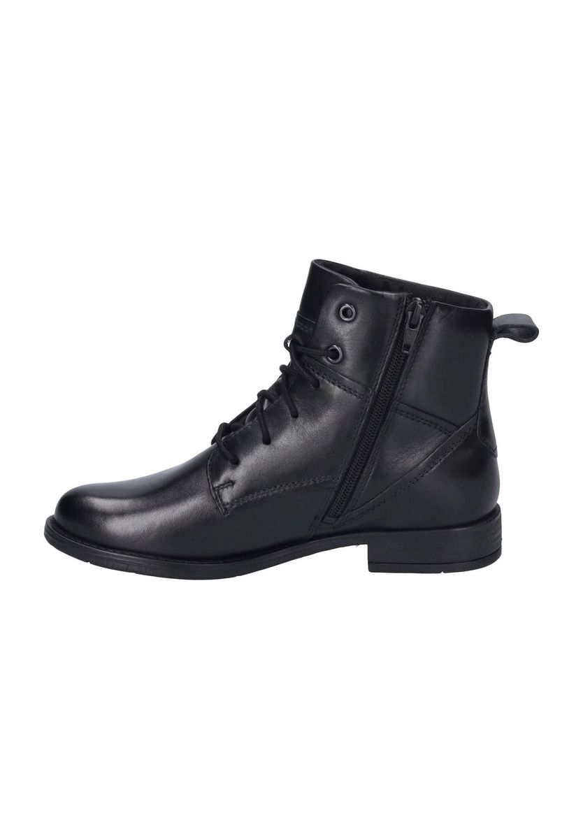 Lederstiefeletten mit Schnürung