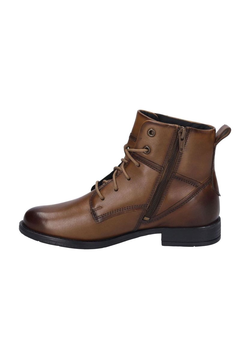 Klassische Schnürstiefeletten aus Leder
