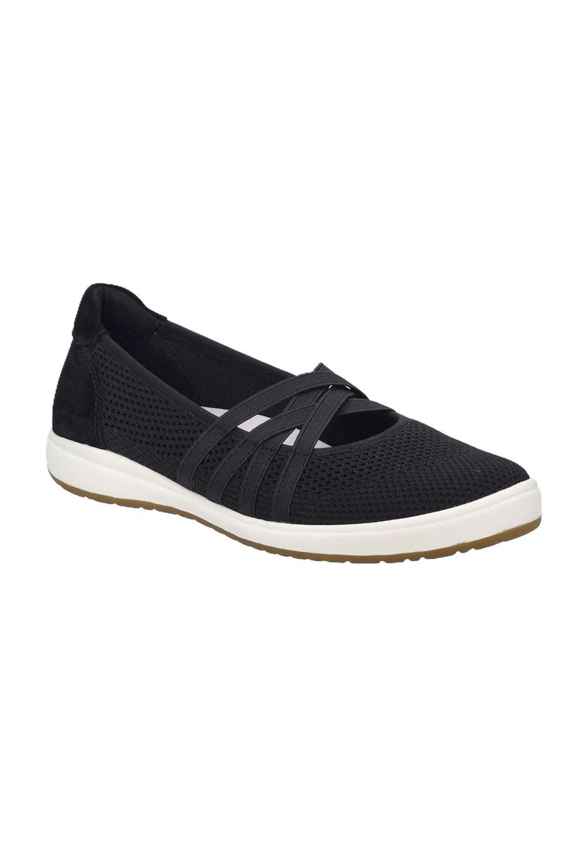 Atmungsaktive Mesh-Ballerinas mit Riemchen