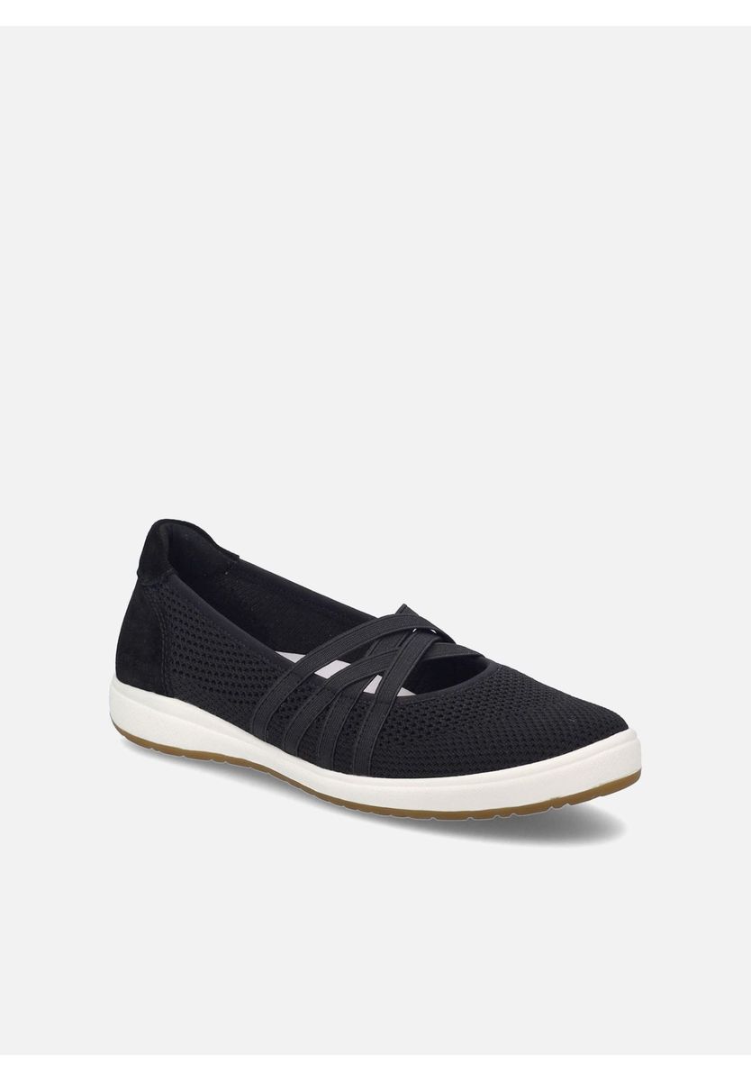 Atmungsaktive Mesh-Ballerinas mit Riemchen