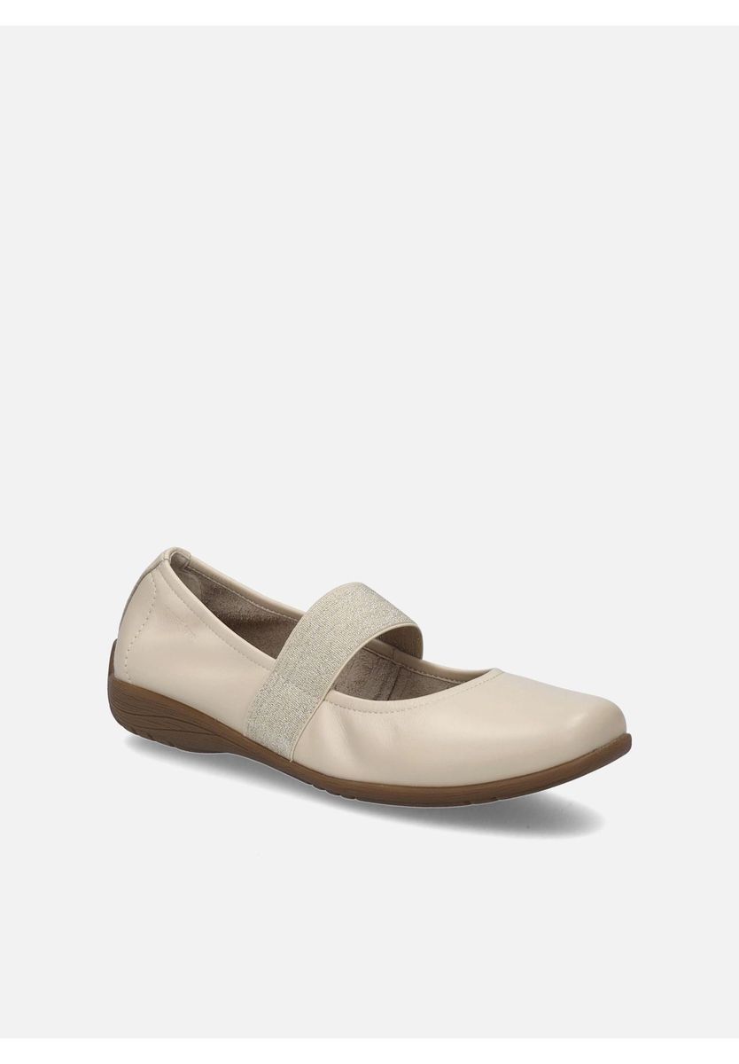 Mary-Jane Ballerinas aus Leder