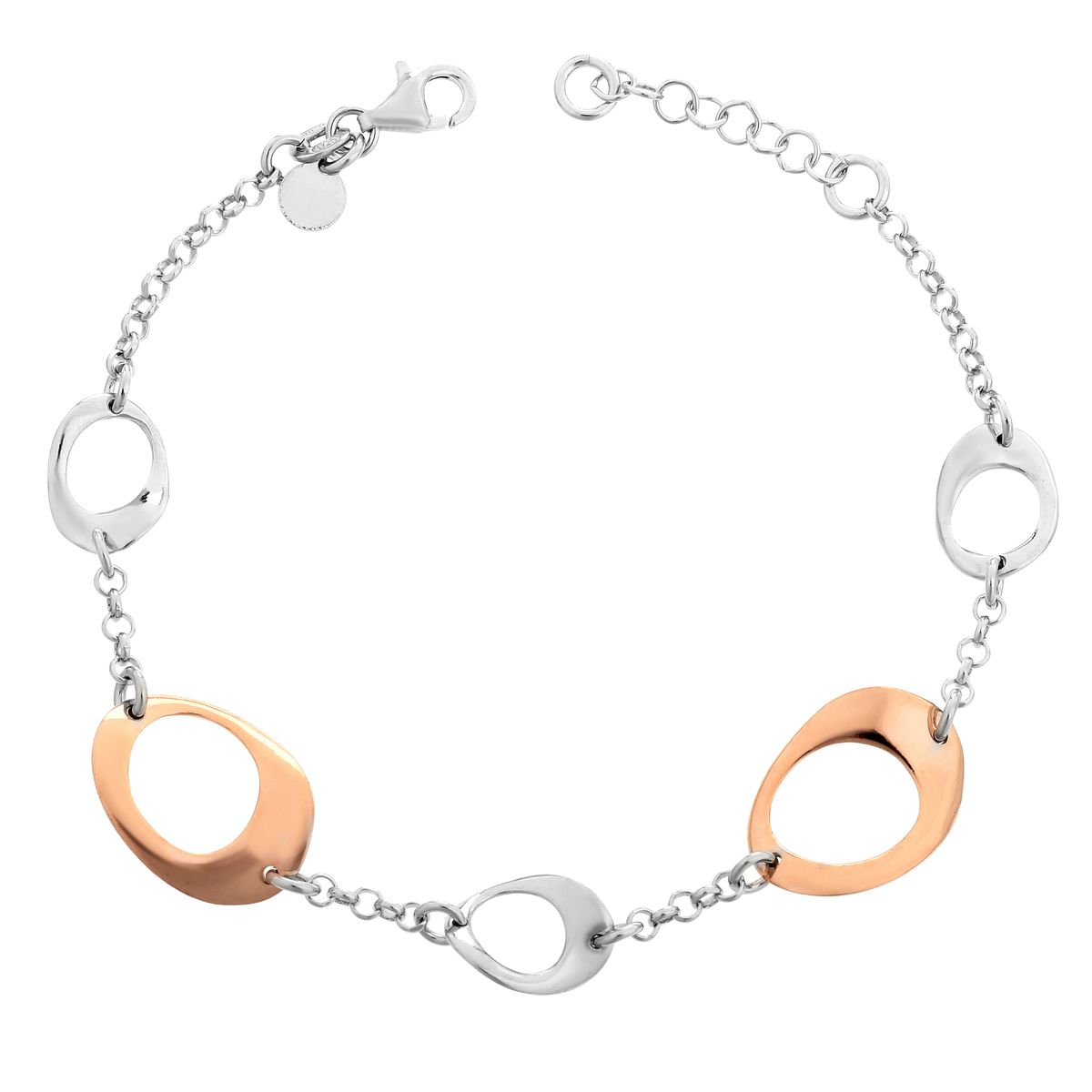Isotta Gliederketten Armband mit Ovalen