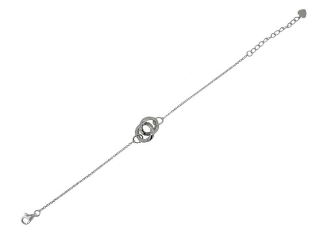 Armband mit ineinandergreifenden Ringen